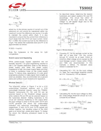 TS9002IM8T Datasheet Page 9