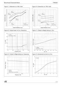 TSH341ID Datasheet Page 5