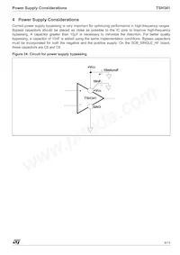 TSH341ID Datasheet Pagina 9