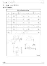 TSH341ID Datasheet Page 11