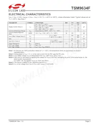 TSM9634FEUK+T Datenblatt Seite 3