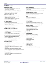 TW8835AT-LA2-GRH Datasheet Pagina 2