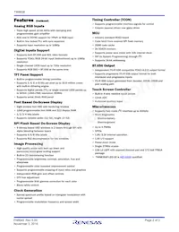 TW8836-LB2-CER5702 Datasheet Pagina 2