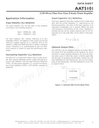 AAT5101IUR-T1 Datasheet Page 9