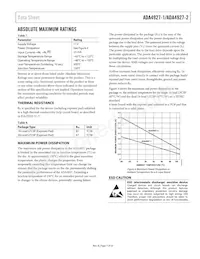 ADA4927-2YCPZ-R2 Datasheet Pagina 7