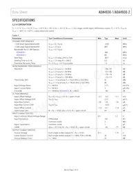 ADA4930-1SCPZ-EPRL Datasheet Pagina 3