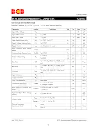 AZ4558CP-E1 Datasheet Pagina 4