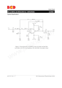 AZ4558CP-E1 Datasheet Pagina 7