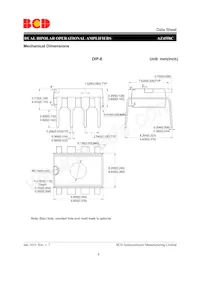 AZ4558CP-E1 Datasheet Pagina 8