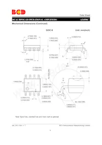 AZ4558CP-E1 Datasheet Pagina 9