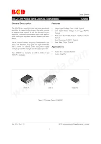 AZ4580GTR-E1 Datenblatt Cover