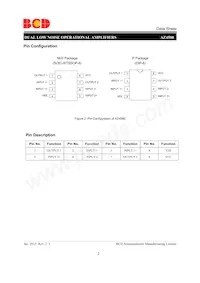 AZ4580GTR-E1 Datasheet Page 2