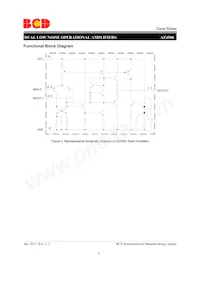 AZ4580GTR-E1 Datasheet Pagina 3