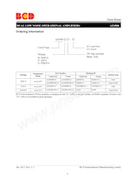 AZ4580GTR-E1 Datasheet Pagina 4