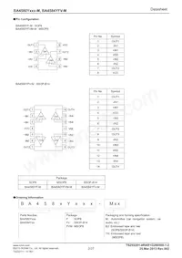 BA4584YFV-MGE2 Datasheet Pagina 2