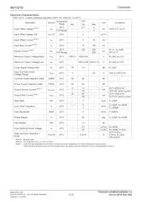 BD1321G-TR Datasheet Page 3