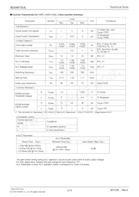 BD5467GUL-E2 Datasheet Page 2