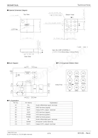 BD5467GUL-E2 Datasheet Pagina 4