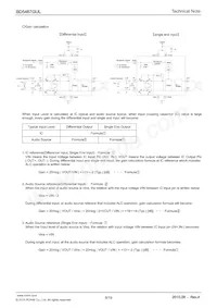 BD5467GUL-E2 Datasheet Page 8