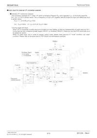 BD5467GUL-E2 Datasheet Pagina 9