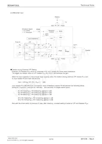 BD5467GUL-E2 Datasheet Pagina 10