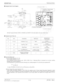 BD5467GUL-E2 Datasheet Page 11