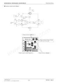 BD5638NUX-TR Datasheet Page 5