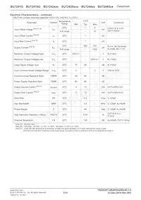 BU7244SF-E2 Datasheet Page 8