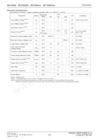 BU7265G-TR Datasheet Page 4