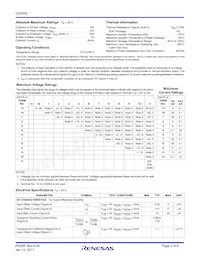 CA3054MZ96 Datasheet Page 2