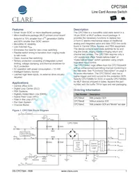 CPC7584MCTR Datasheet Copertura