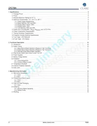 CPC7584MCTR Datasheet Pagina 2