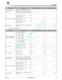 CPC7584MCTR Datasheet Pagina 5