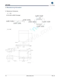 CPC7584MCTR Datasheet Pagina 14