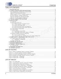 CS4412A-CNZR Datasheet Pagina 2