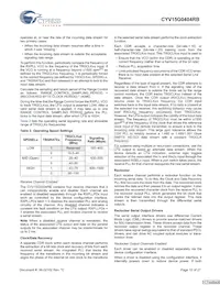 CYV15G0404RB-BGC Datasheet Pagina 12