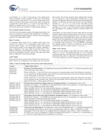 CYV15G0404RB-BGC Datasheet Pagina 14