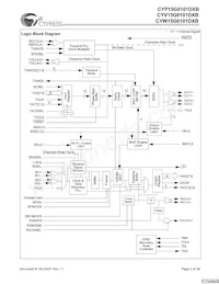 CYW15G0101DXB-BBXI Datasheet Pagina 3