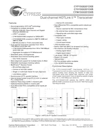 CYW15G0201DXB-BBI Datasheet Copertura