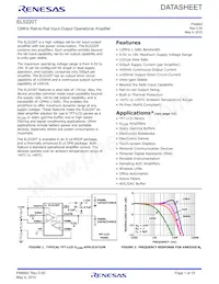 EL5220TIYZ-T13 Datasheet Copertura