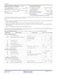 EL5220TIYZ-T13 Datasheet Pagina 3