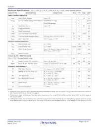 EL5220TIYZ-T13 Datasheet Pagina 5