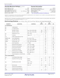 EL5373IU-T13 Datasheet Page 3