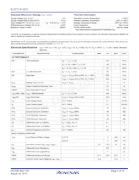 EL5375IU-T13 Datasheet Pagina 2