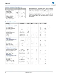 IAA170PTR Datasheet Page 2