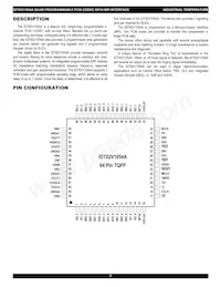 IDT82V1054APFG8 Datenblatt Seite 2