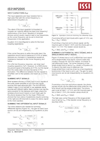 IS31AP2005-SLS2-TR數據表 頁面 11