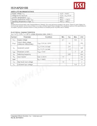 IS31AP2010B-UTLS2-TR數據表 頁面 4