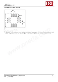 IS31AP4912-UTLS2-TR Datasheet Pagina 10