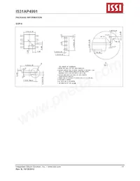 IS31AP4991-SLS2-TR Datasheet Page 10